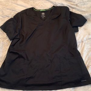 HH works black scrub top